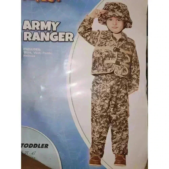 Army Ranger Toddler Costume - Picture 1 of 3
